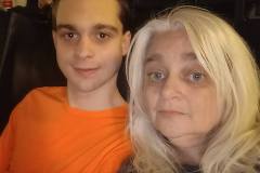 Jennifer & Hunter at the movies Christmas Day